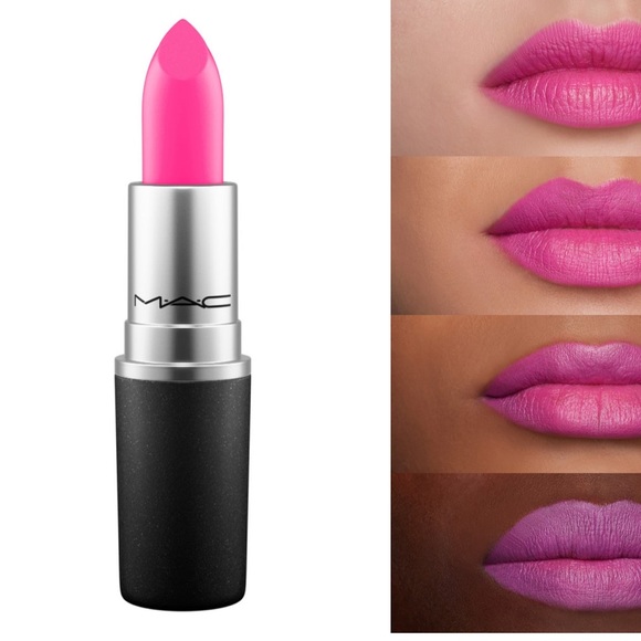 MAC Lipstick [L->R] - *Snob; Cherish; Honeylove; Viva Glam II; Impassioned;  Candy Yum Yum / OneGlassSlippe…