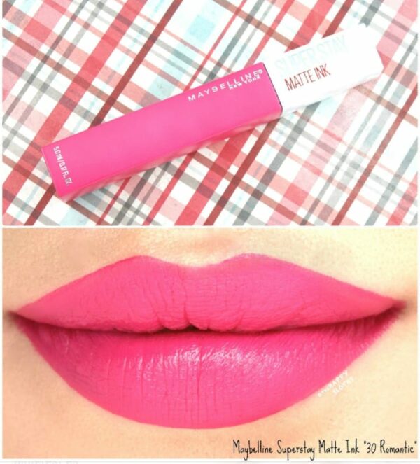LABIAL MATTE MAYBELLINE 30 ROMANTIC