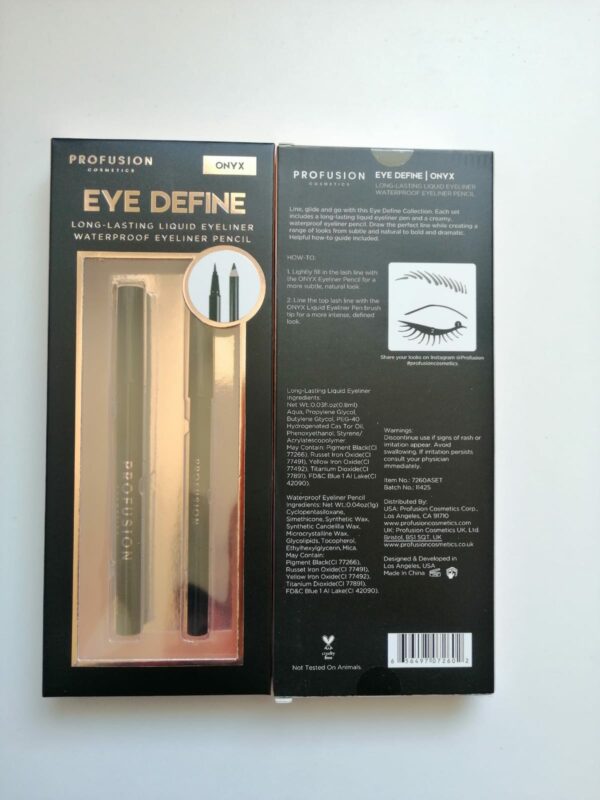 ESTUCHE DELINEADORES DE OJOS PROFUSION