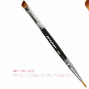 PINCEL DOBLE PARA CEJAS Y LABIOS PFIFFERY PF312