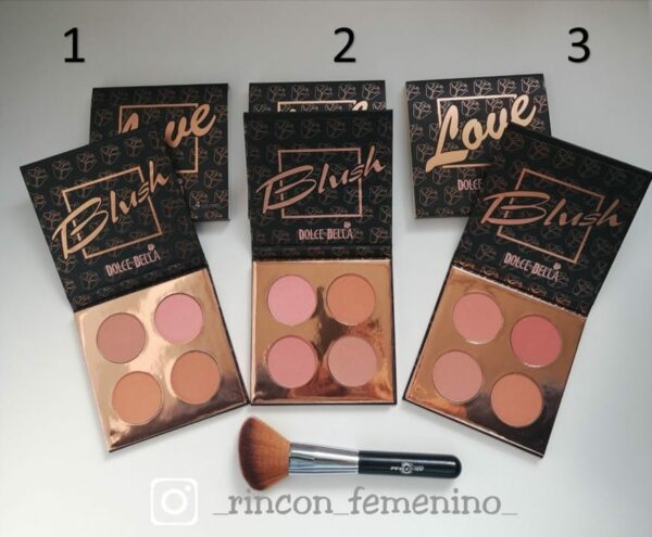 PALETA DE 4 RUBORES DOLCE BELLA - Imagen 2