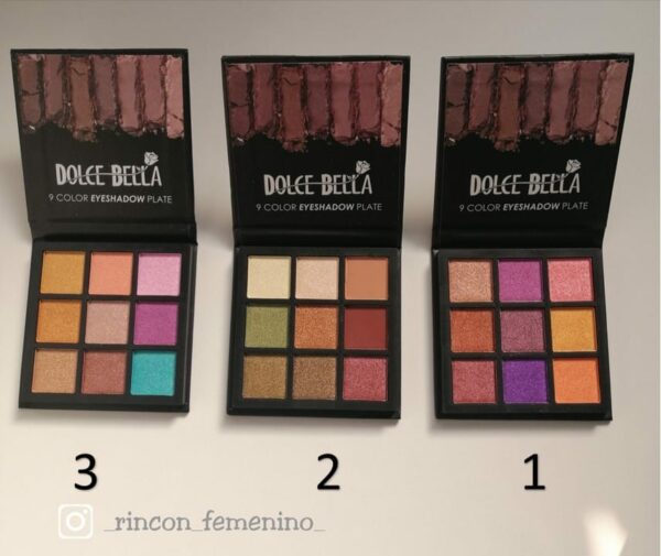 PALETA DE SOMBRAS X 9 DOLCE BELLA