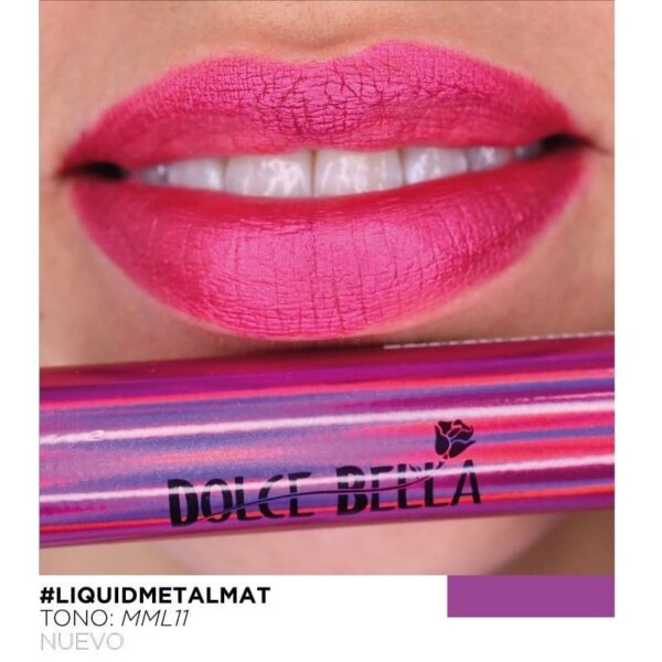 LABIAL MATTE METALIZADO DOLCE BELLA - Imagen 6