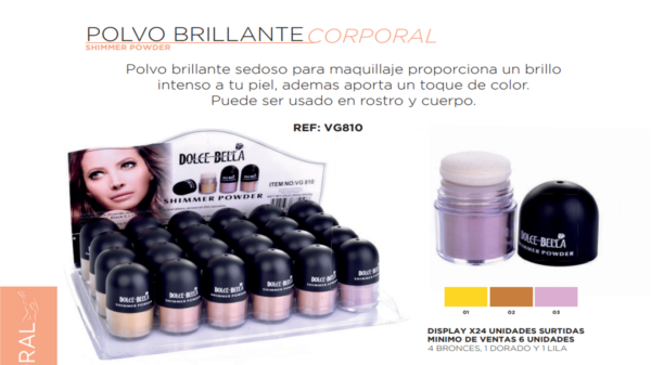 POLVO ILUMINADOR BRONCEANTE DOLCE BELLA