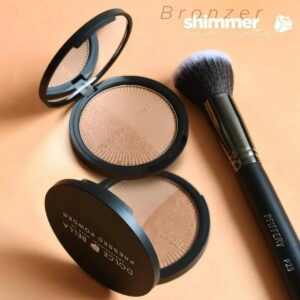 POLVO DE MAQUILLAJE DOLCE BELLA BRILLANTE Y MATE