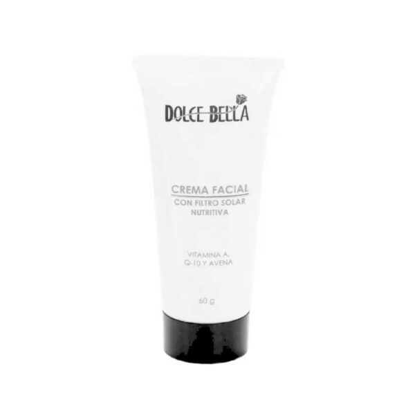 CREMA FACIAL NUTRITIVA CON FILTRO SOLAR Y Q10 DOLCE BELLA