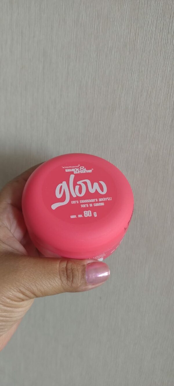 Xiomara Wax & Shine Glow Cera Antifrizz para el Cabello con Glitter 60 G - Imagen 3