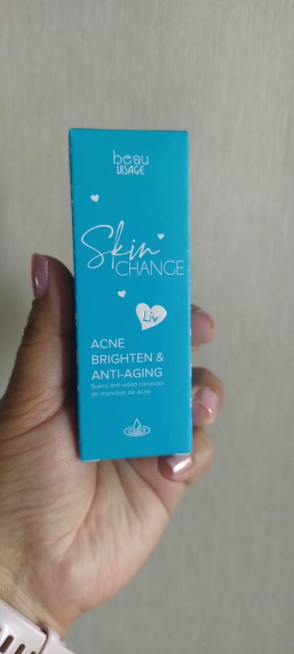 SUERO ANTIEDAD- CORRECTOR DE MANCHAS DE ACNE SKIN BEAU VISAGE - Imagen 2