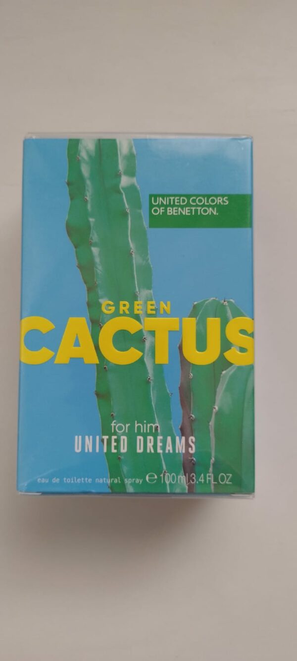 Perfume United Dreams Green Cactus EDT Hombre 100 ml- BENETTON - Imagen 2