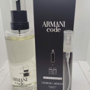 DECANT ARMANI CODE EDT 10ML