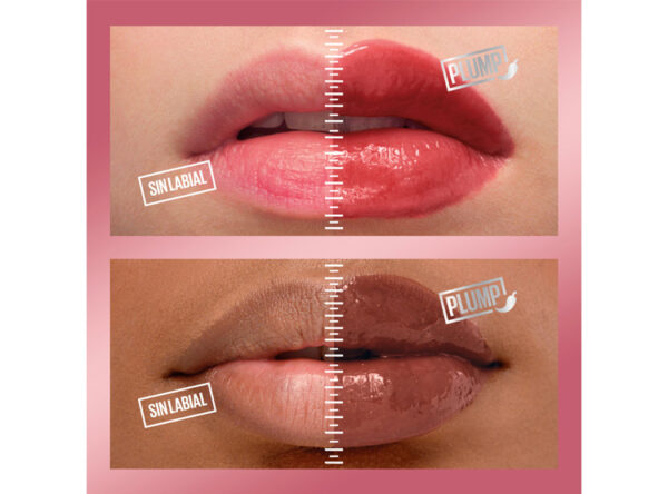 BRILLO LABIAL MAYBELLINE LIFTER PLUMP 5.4 ML TONO MAUVE BITE 02 - Imagen 7
