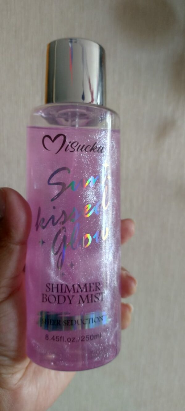 BODY SPLASH MISUCKA 250ML CON BRILLOS - Imagen 5