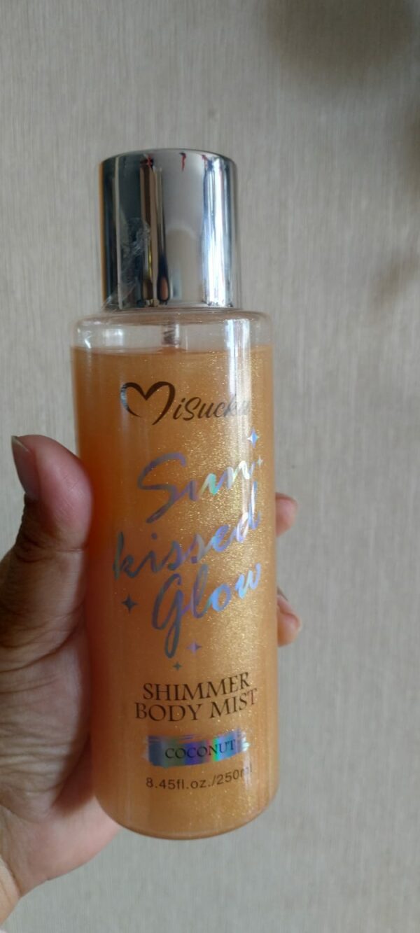 BODY SPLASH MISUCKA 250ML CON BRILLOS - Imagen 4