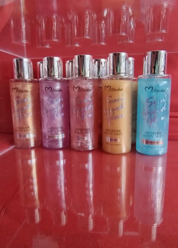 BODY SPLASH MISUCKA 250ML CON BRILLOS - Imagen 2