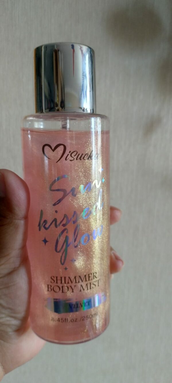 BODY SPLASH MISUCKA 250ML CON BRILLOS - Imagen 3
