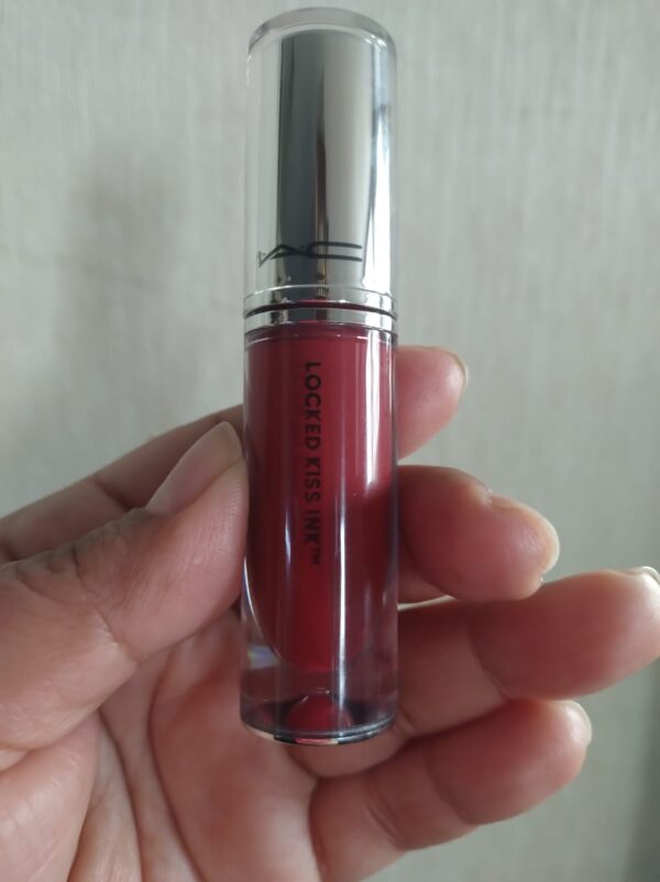 Labial M·A·C Locked Kiss Ink 24Hr Lipcolour Mac tono RIPE 89 - Imagen 7