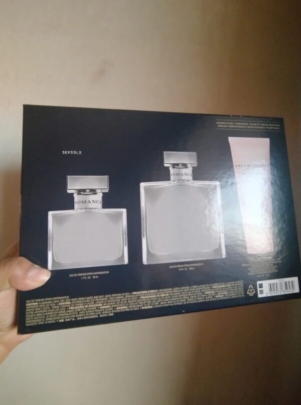 PERFUME RALPH LAUREN ROMANCE MUJER EDP 100 ML + 50 ML+ CREMA DE CUERPO - Imagen 3
